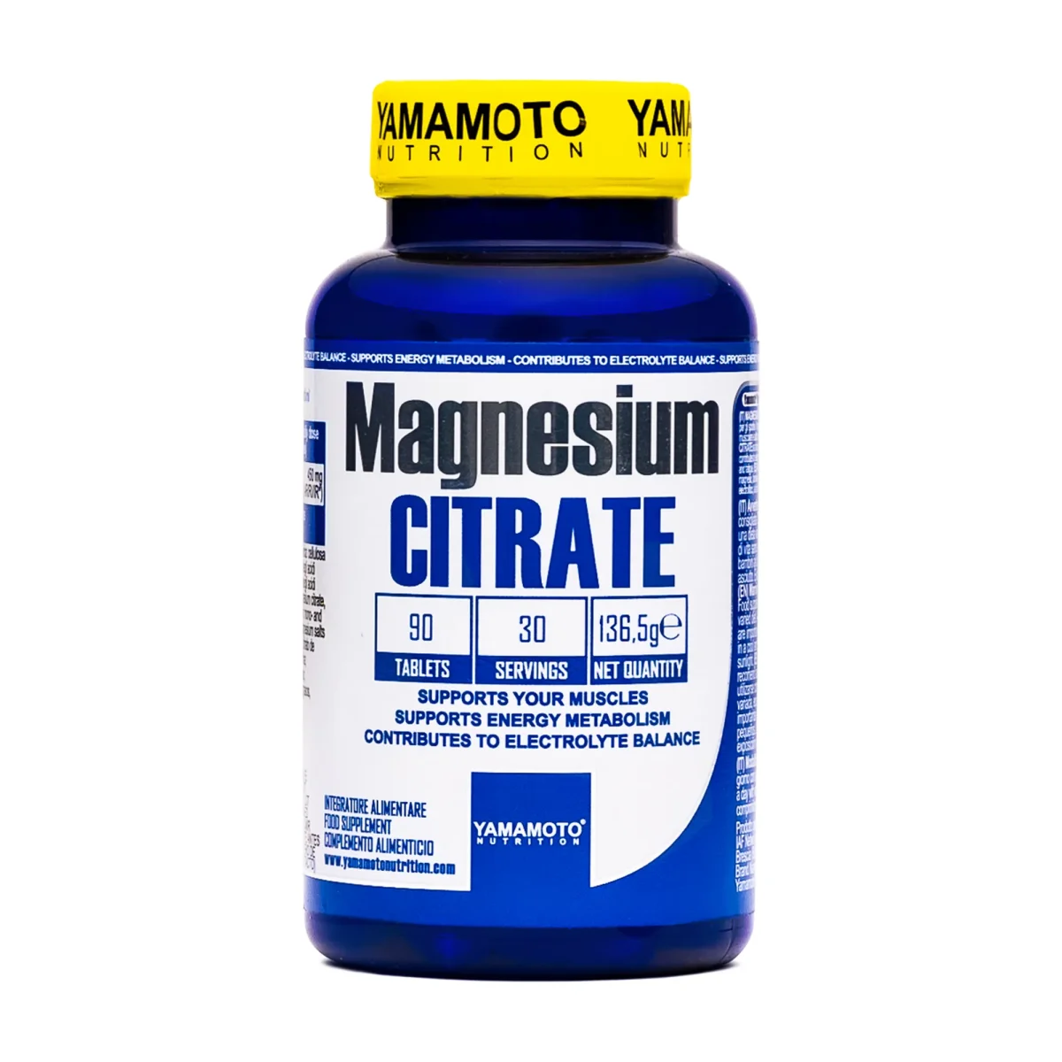 magnesio Magnesium CITRATE - Yamamoto - immagine 1