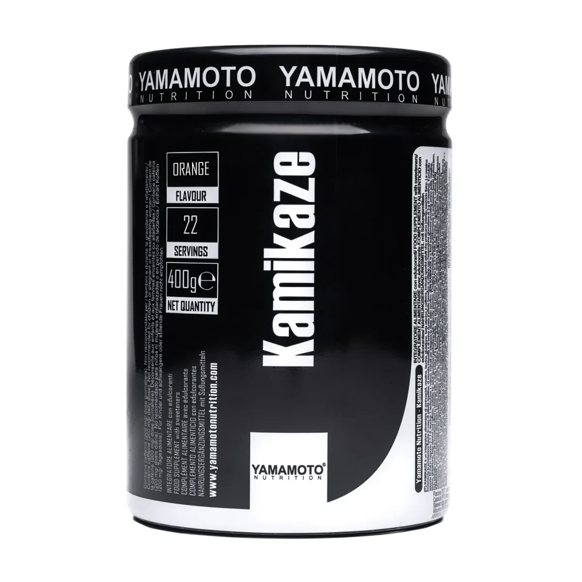 P00056124_A_dea9 YAMAMOTO NUTRITION Kamikaze 400 grammi Gusto: Arancia - immagine 1