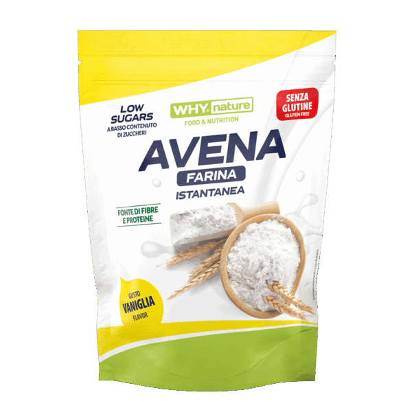 AVENA FARINA GLUTEN FREE 1 kg (conf. da 2 pz) - WHY SPORT