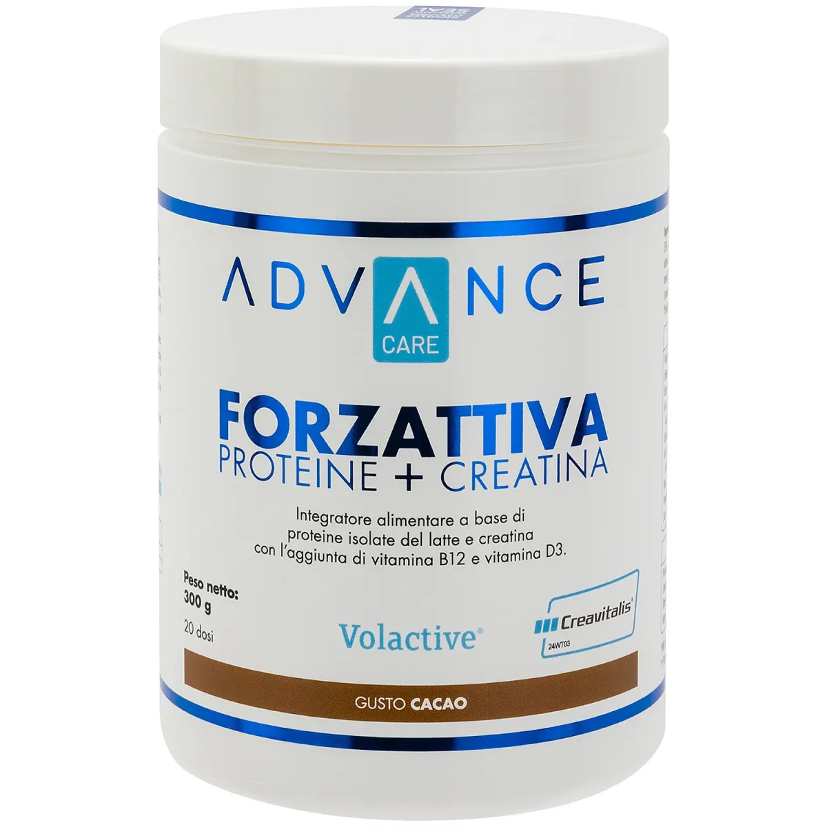 forzattiva-1cd0 ADVANCED CARE - FORZATTIVA - gusto: cacao - 300 g - WATT - immagine 1