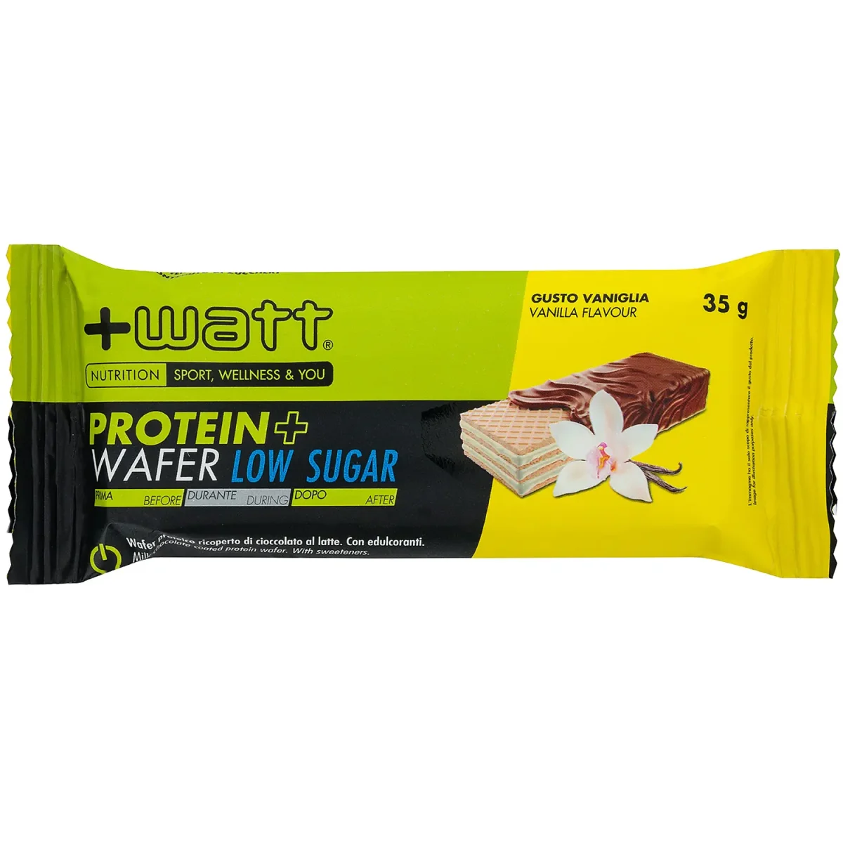 PROTEIN + WAFER LOW SUGAR 35 G - WATT - immagine 2