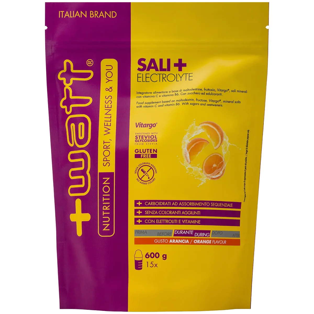 sali-electrolyte-f4eb SALI+ PERFORMANCE ELECTROLYTE POYPACK 600 g - WATT - immagine 1