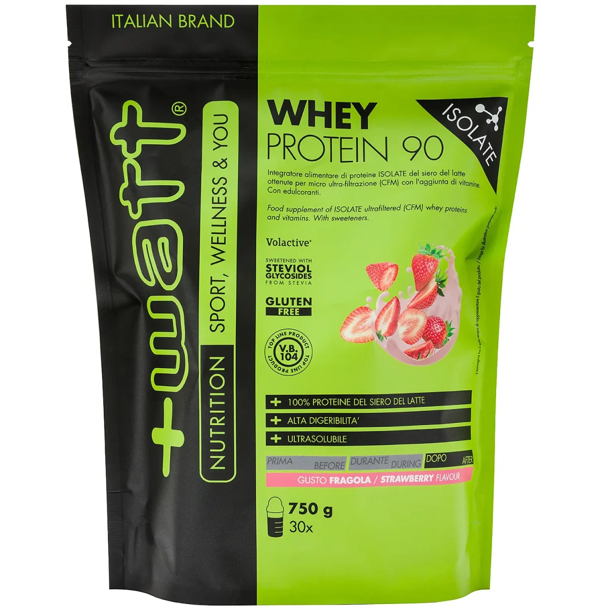 WHEY PROTEIN 90 DOYPACK 750 g - WATT - immagine 7