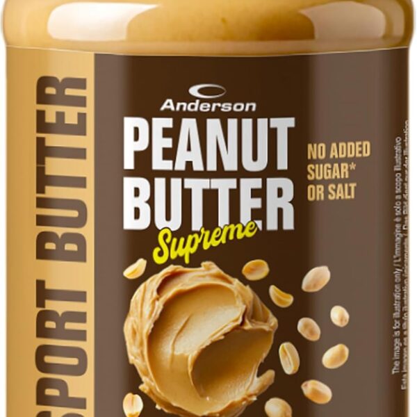Anderson Sport Butter Supreme | 100% burro di arachidi naturale 500g